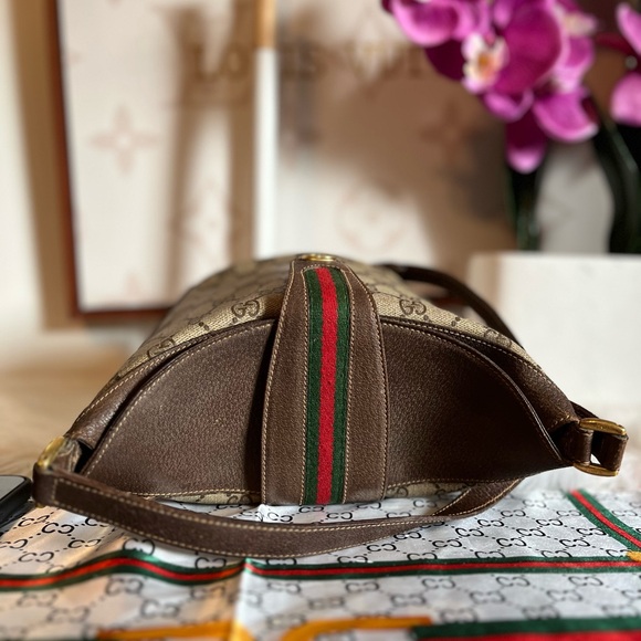 #014 SOLD🔥Gucci Beige and Brown Women's Bag - Picture 5 of 14